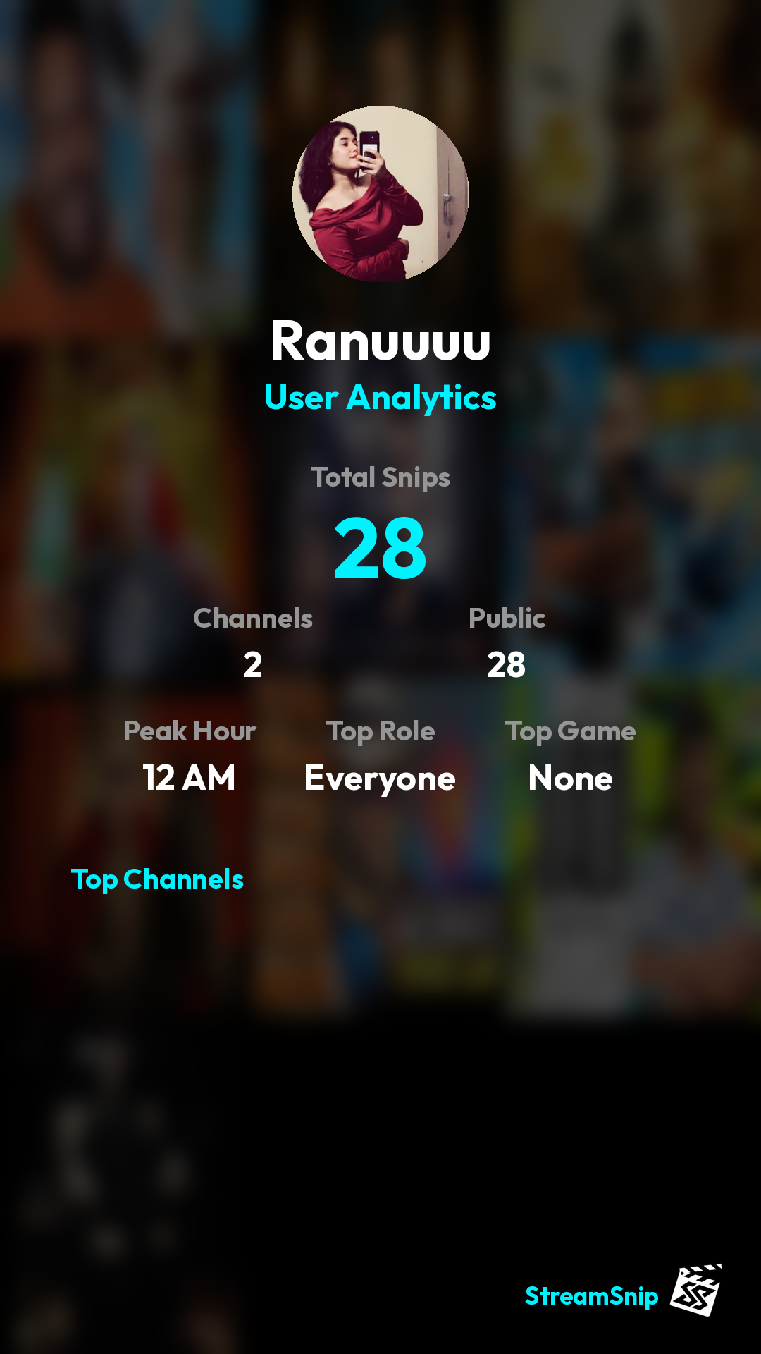 Stats Share Card