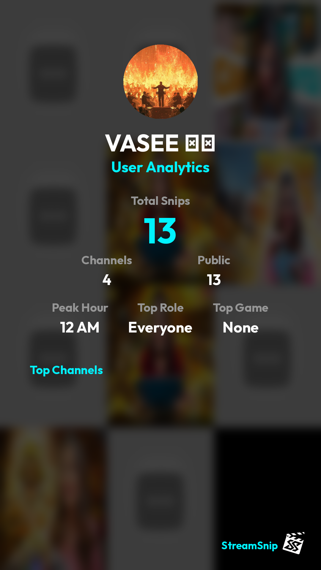 Stats Share Card