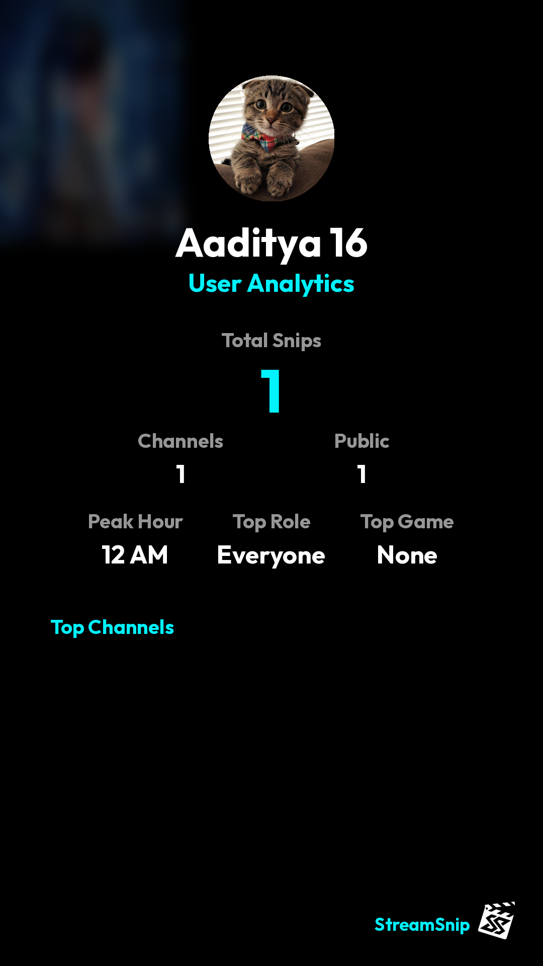 Stats Share Card