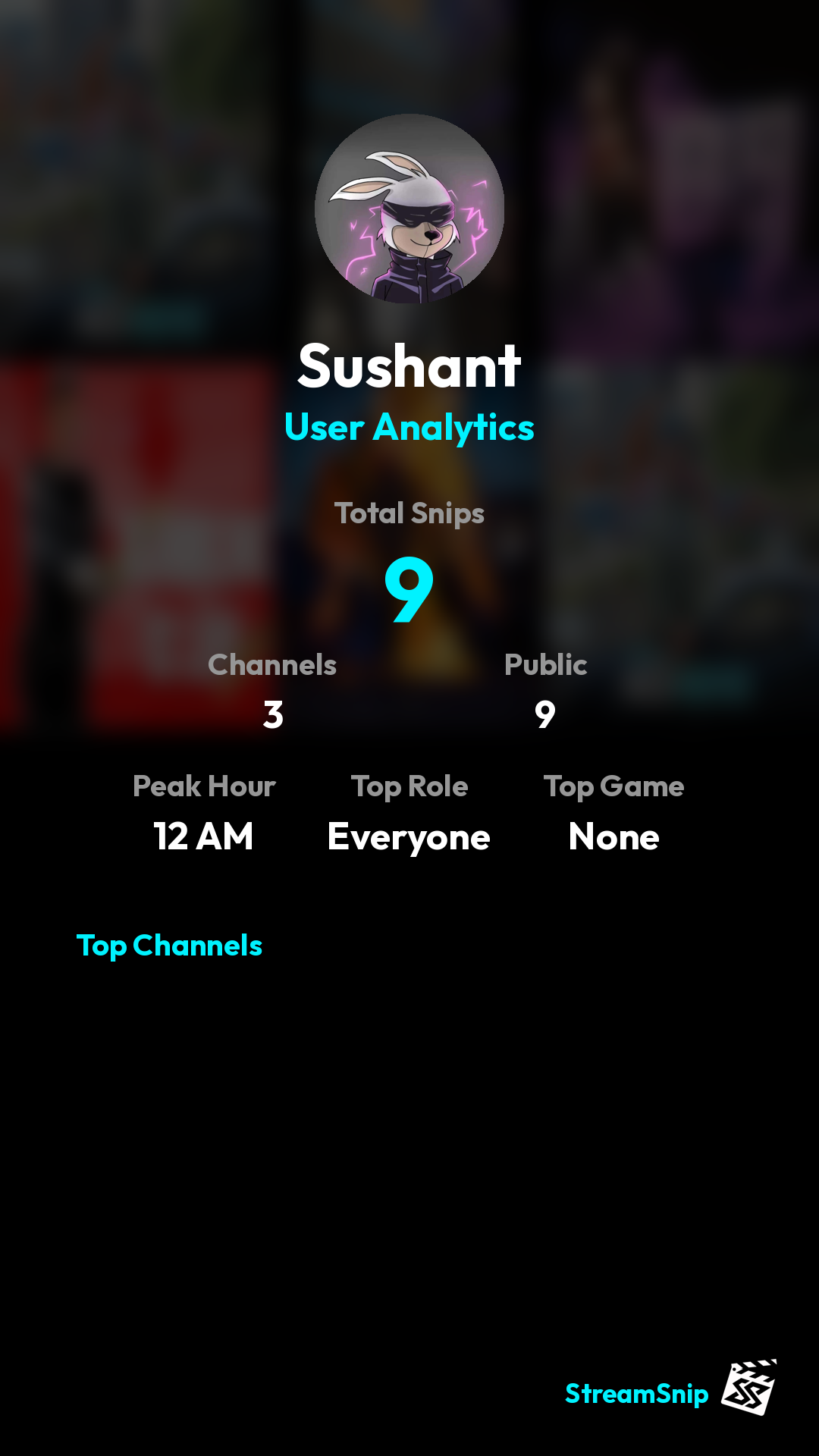 Stats Share Card