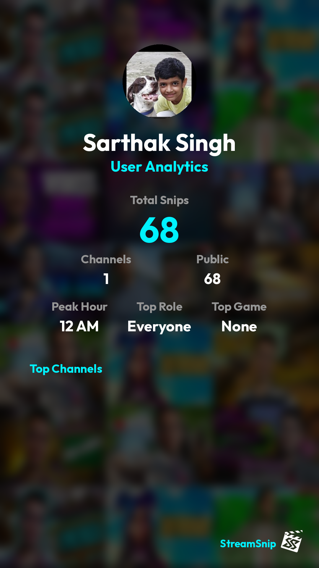 Stats Share Card