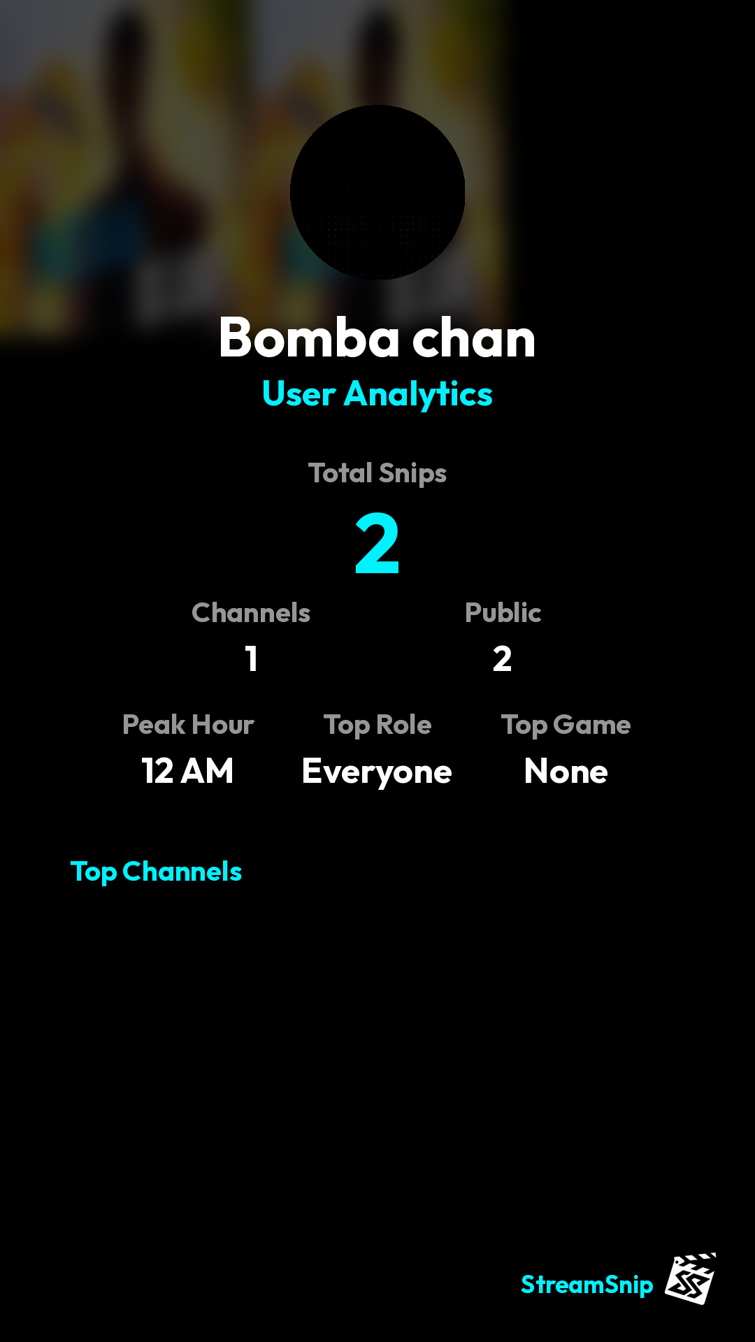 Stats Share Card