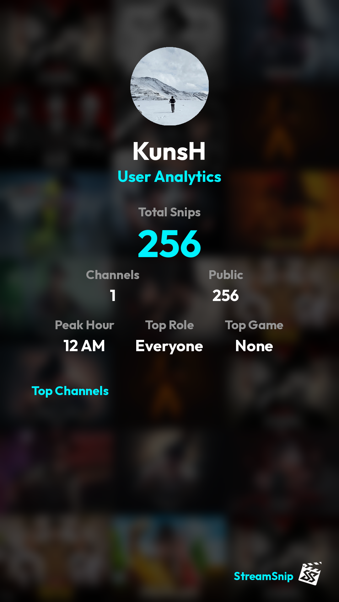 Stats Share Card