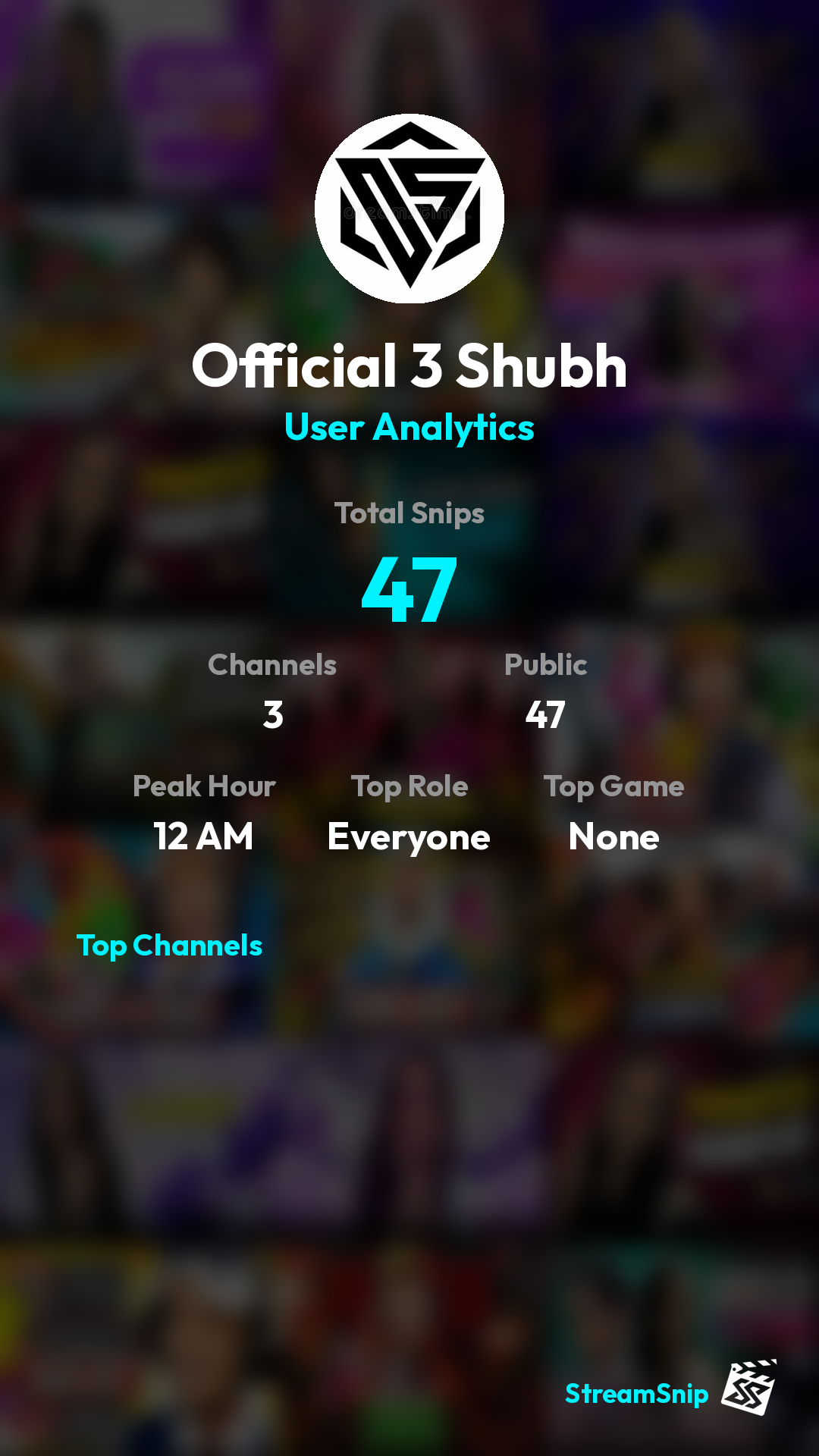 Stats Share Card