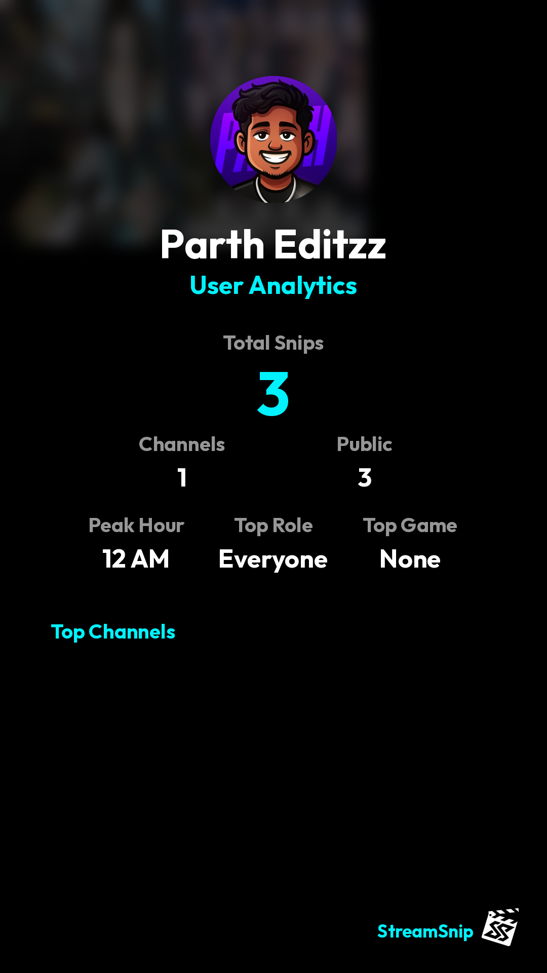 Stats Share Card