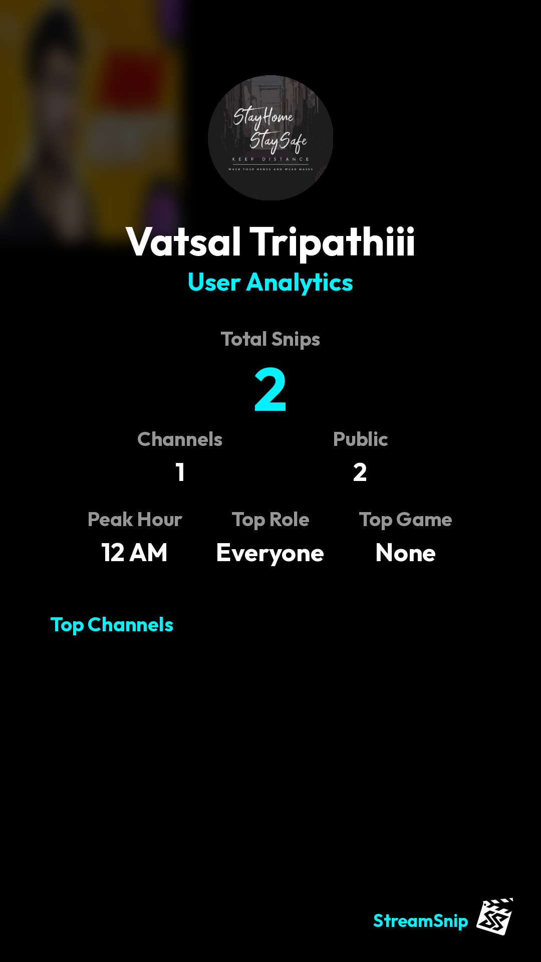 Stats Share Card