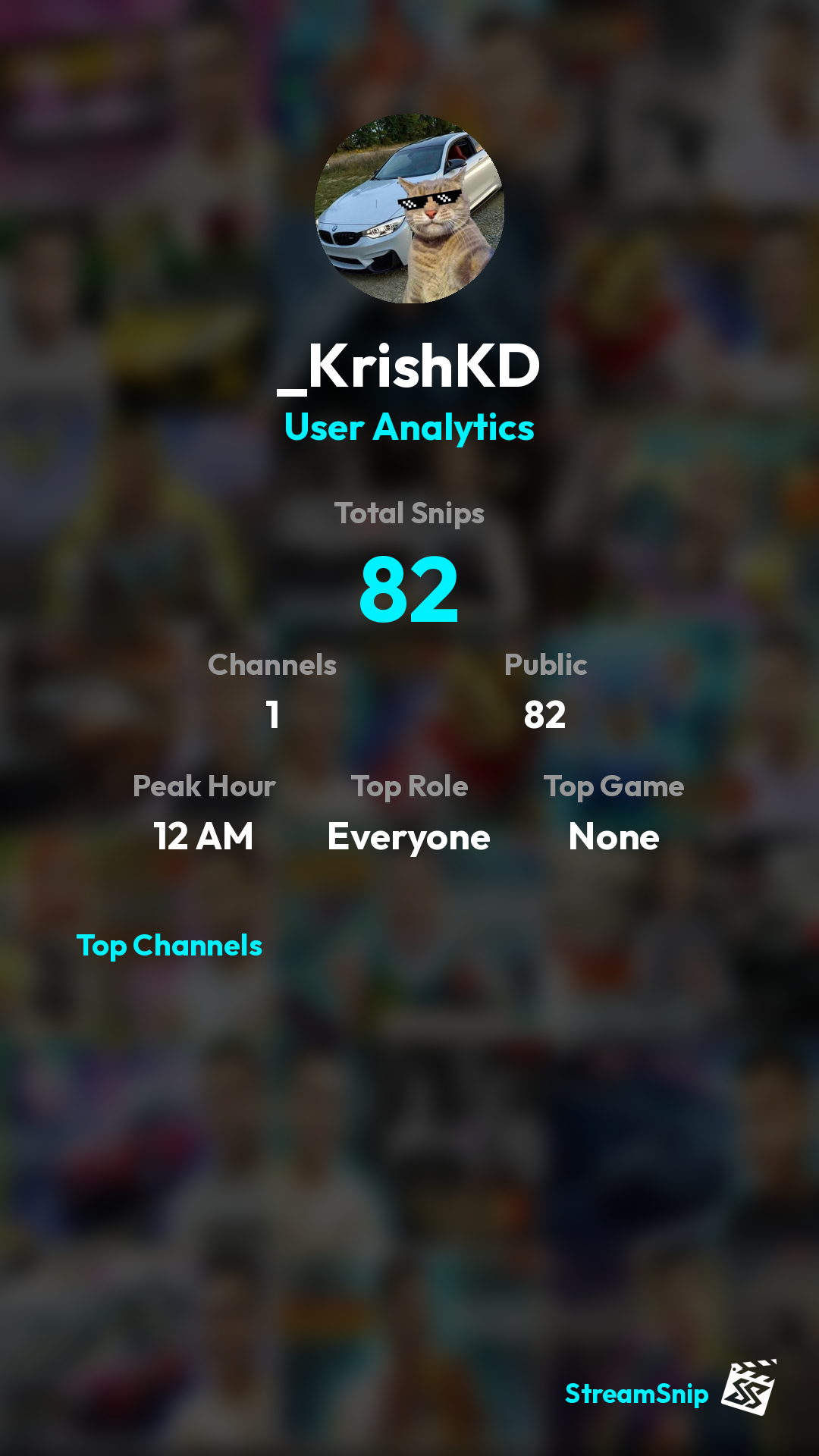 Stats Share Card