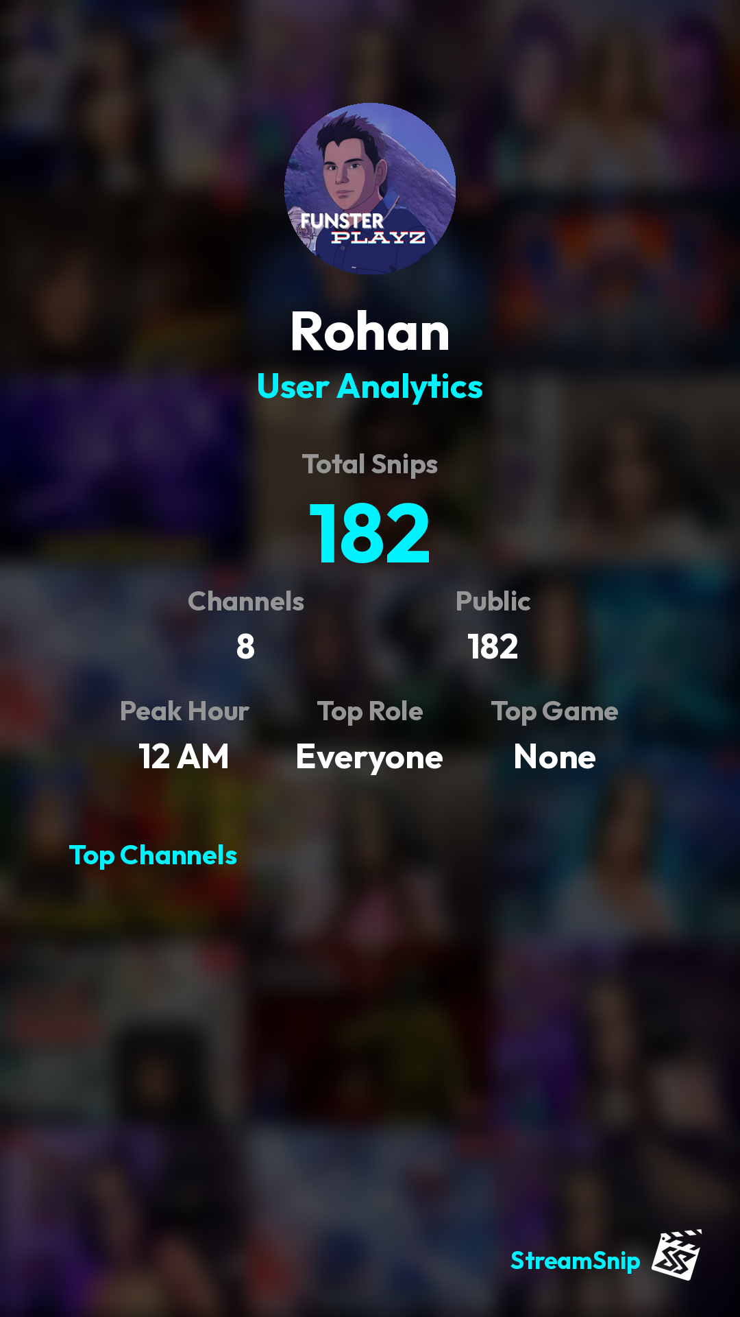 Stats Share Card