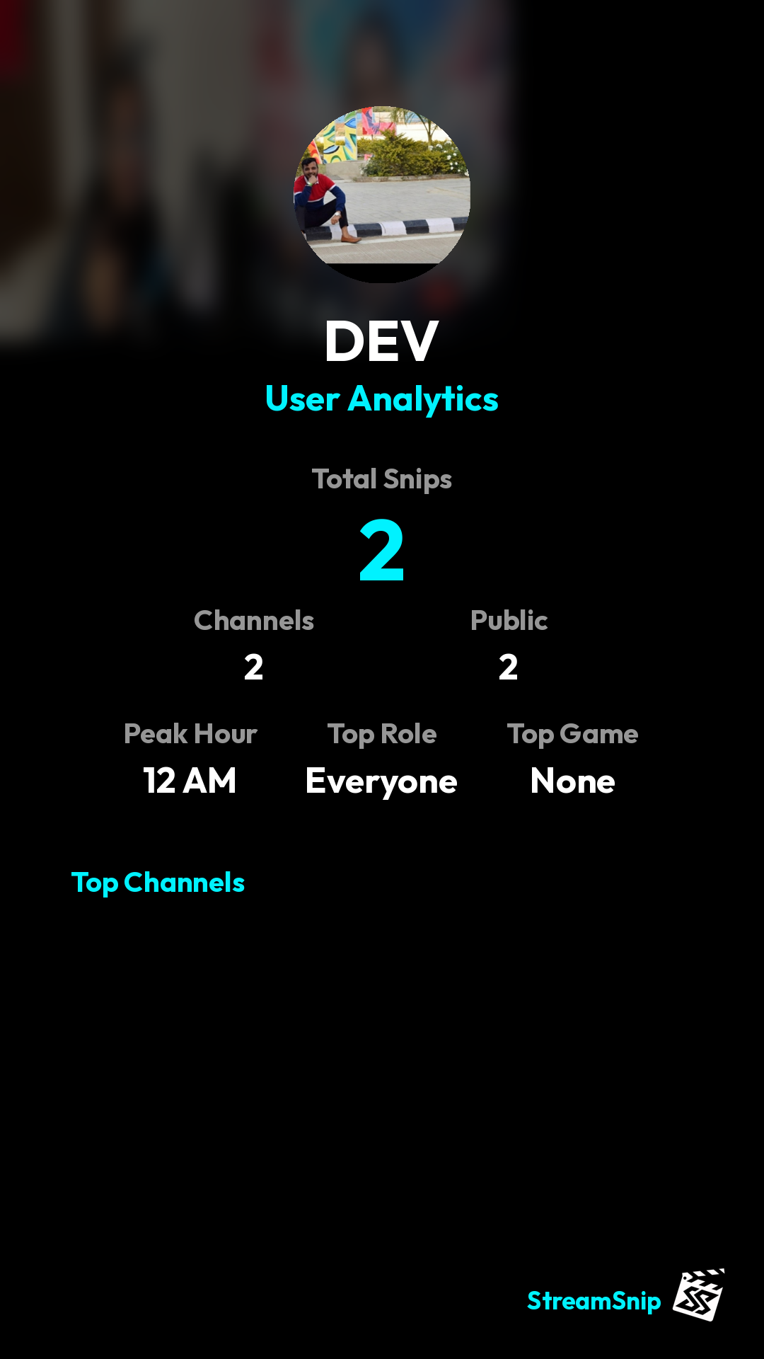 Stats Share Card