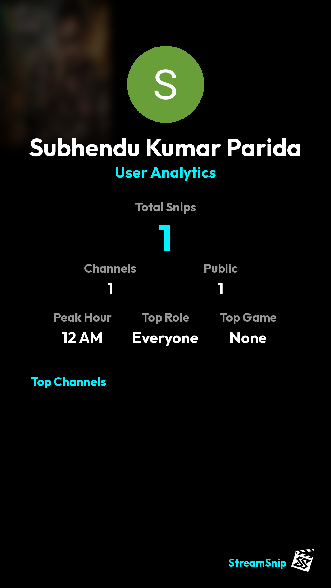 Stats Share Card