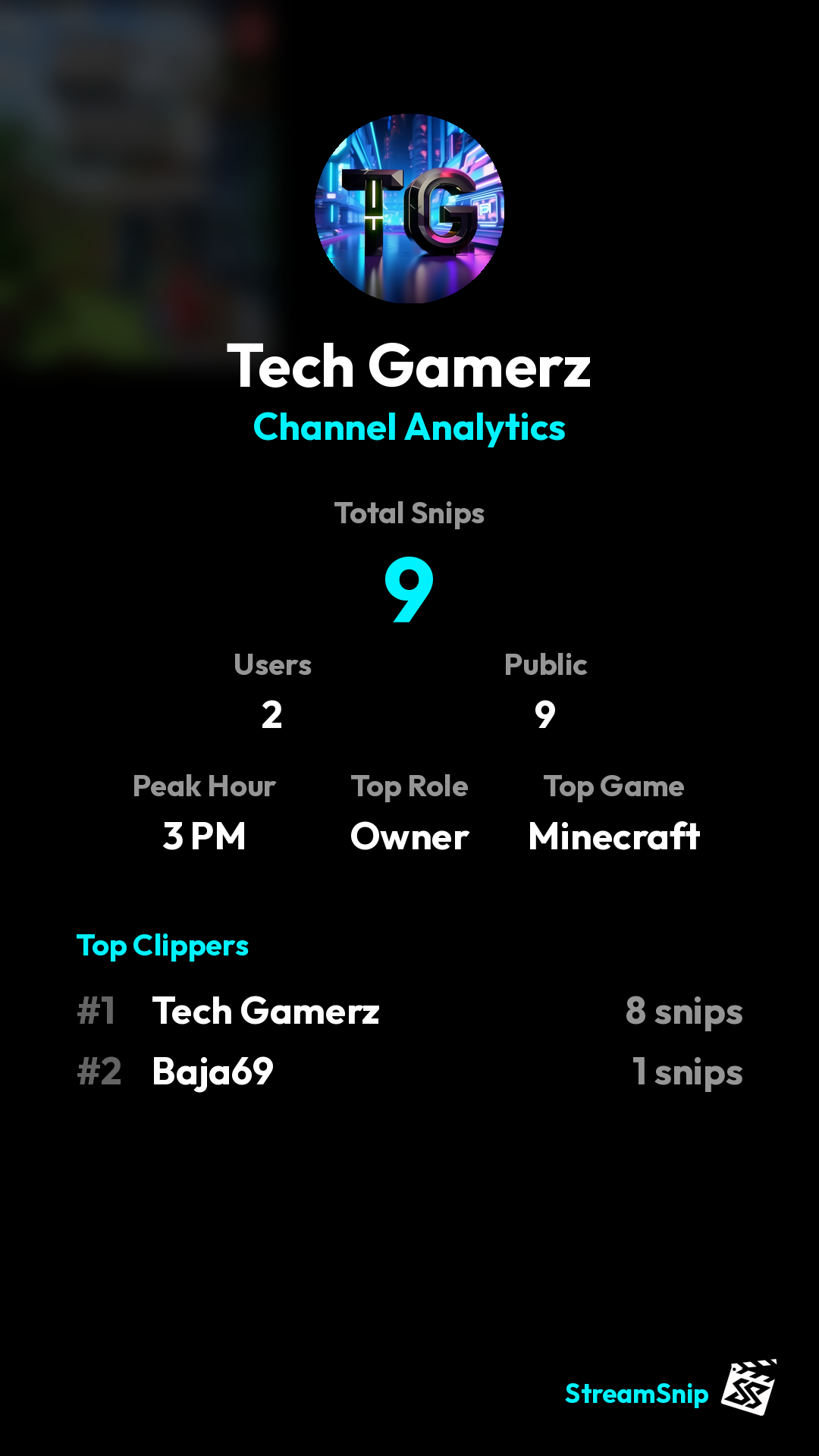 Stats Share Card