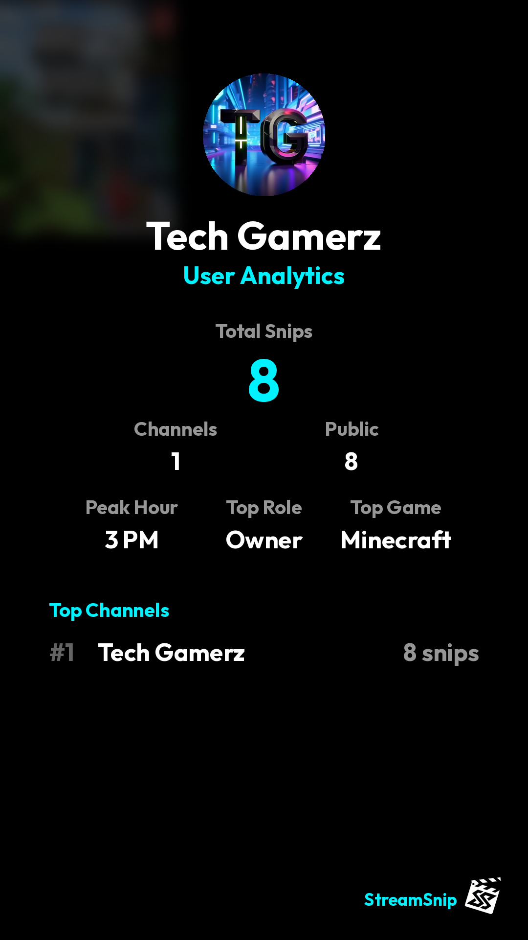Stats Share Card