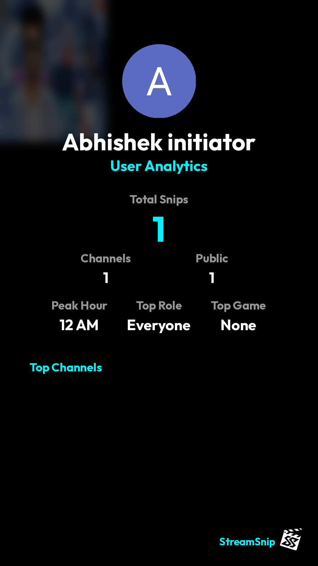 Stats Share Card