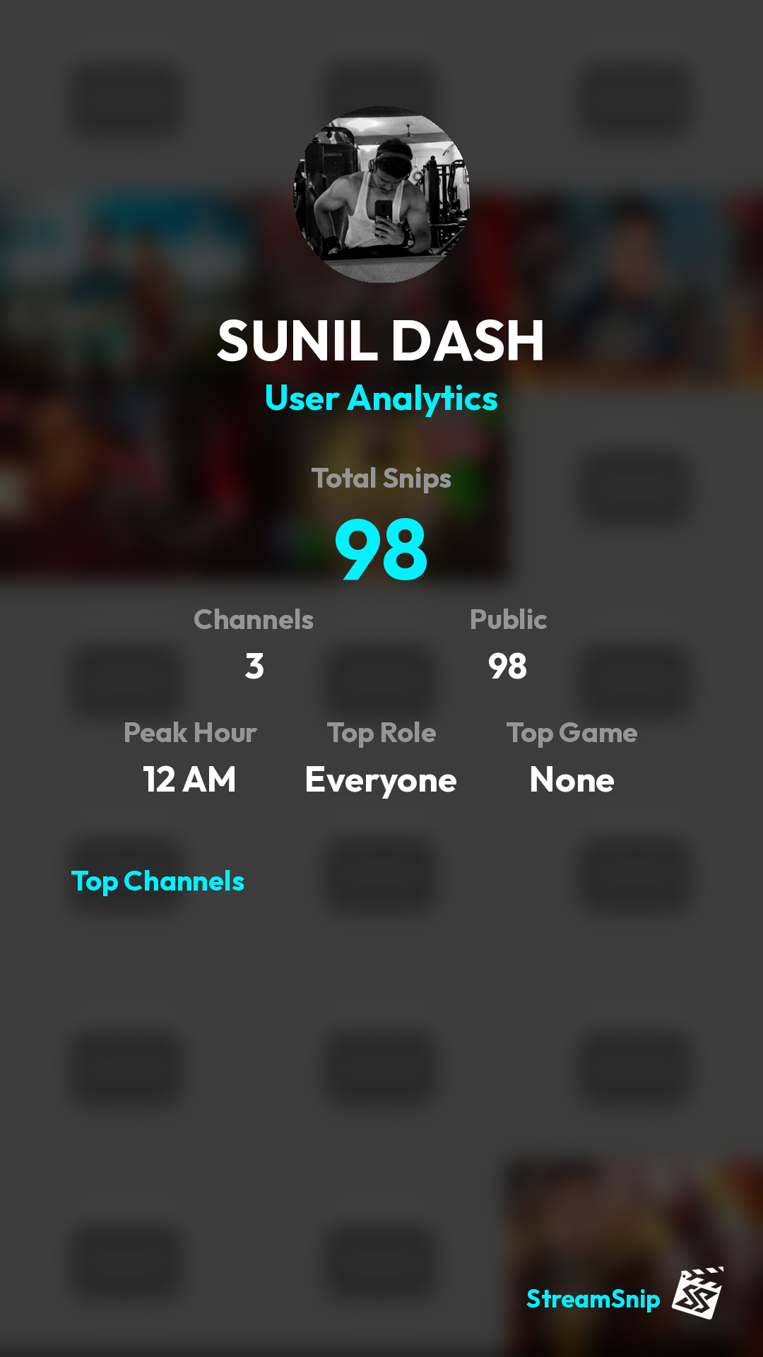 Stats Share Card