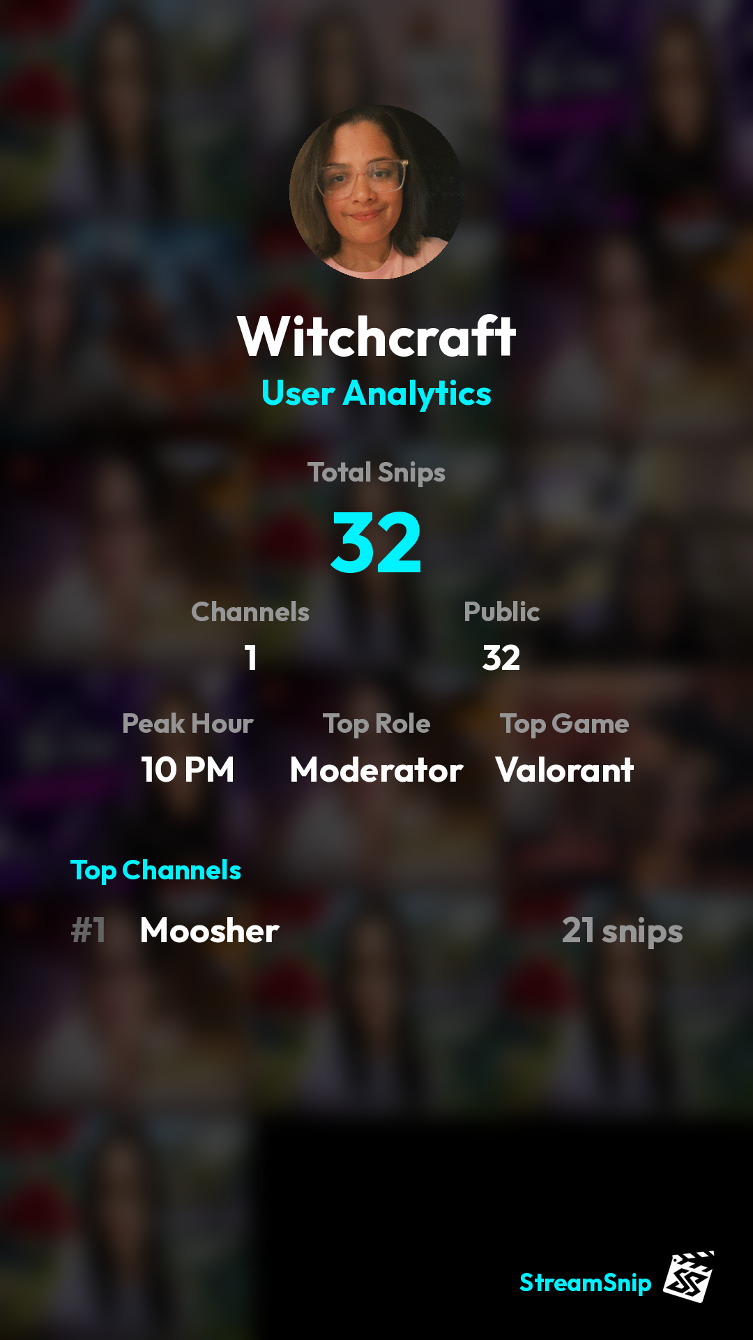 Stats Share Card