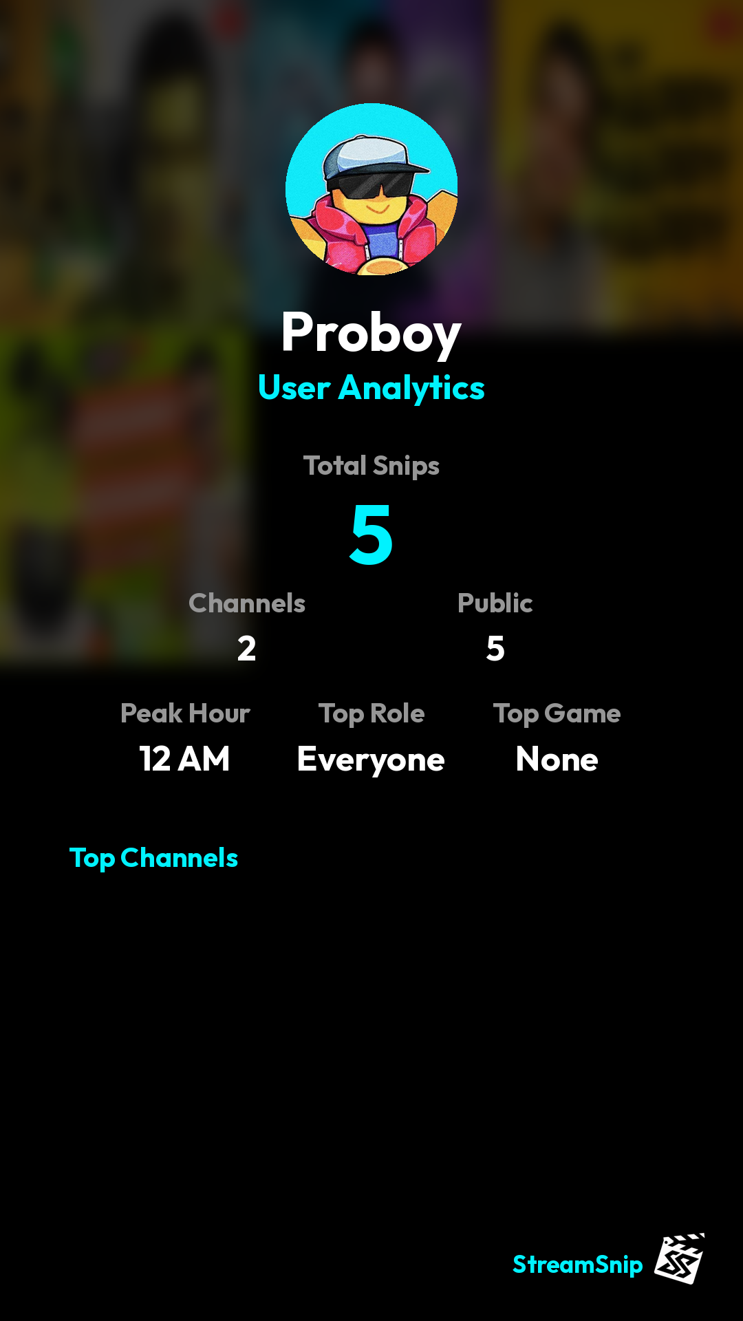 Stats Share Card