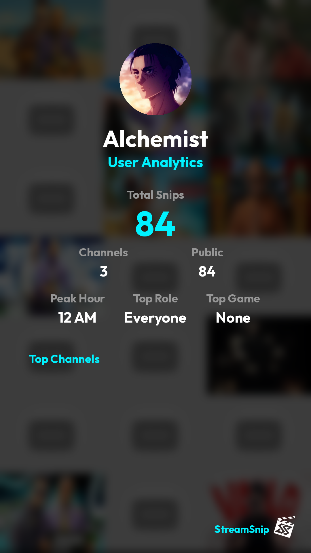 Stats Share Card