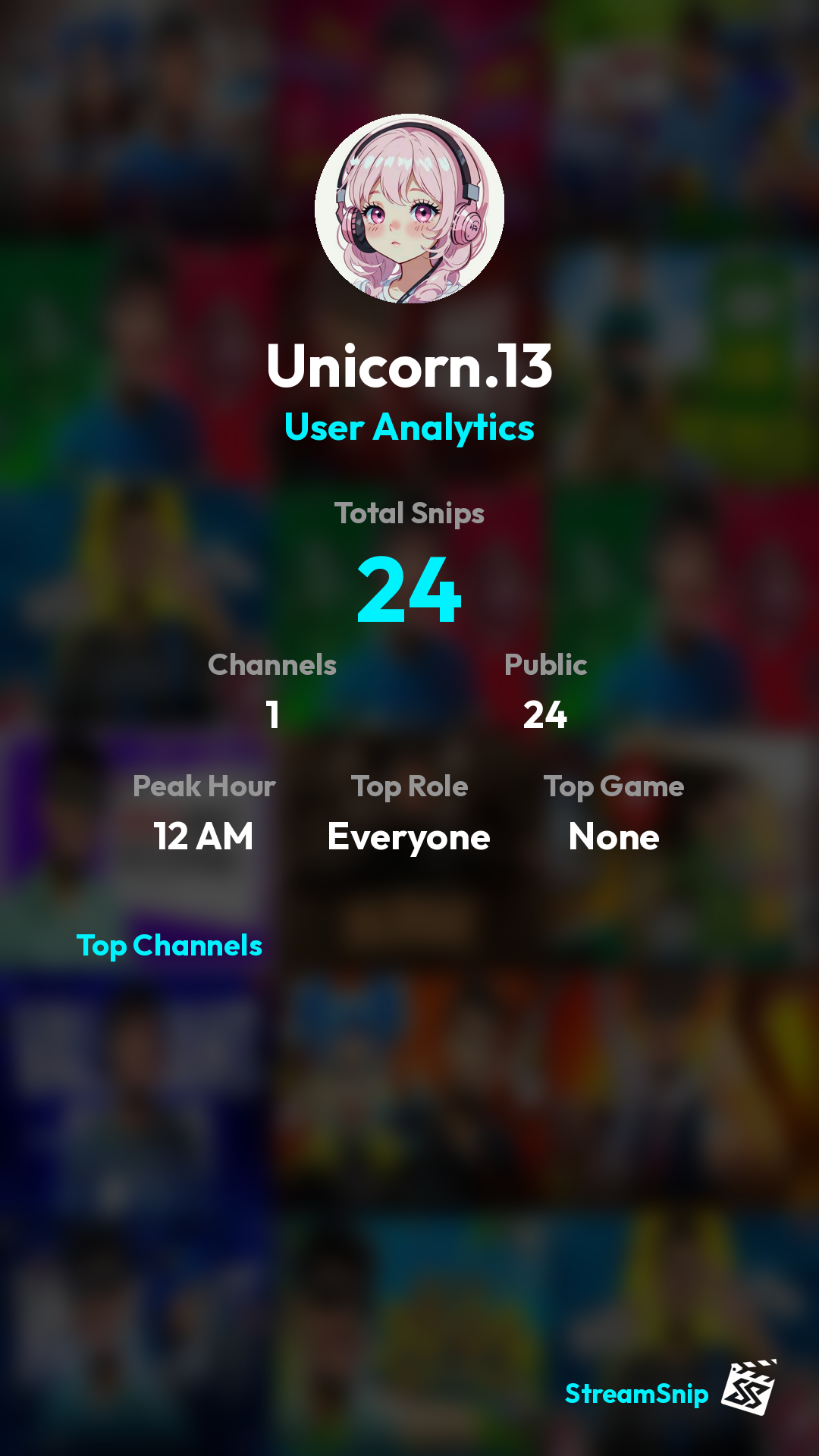 Stats Share Card