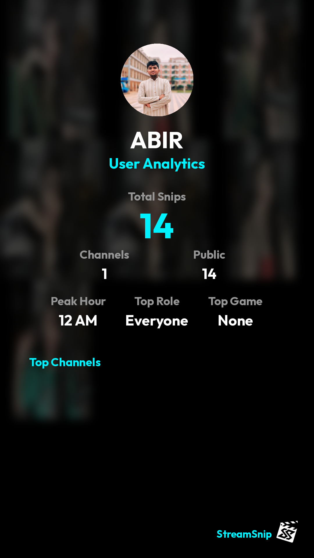 Stats Share Card