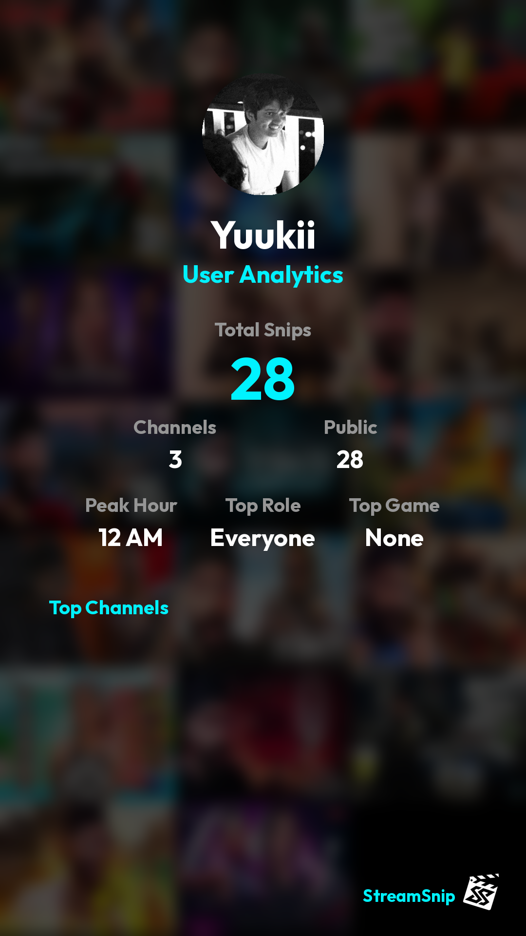 Stats Share Card