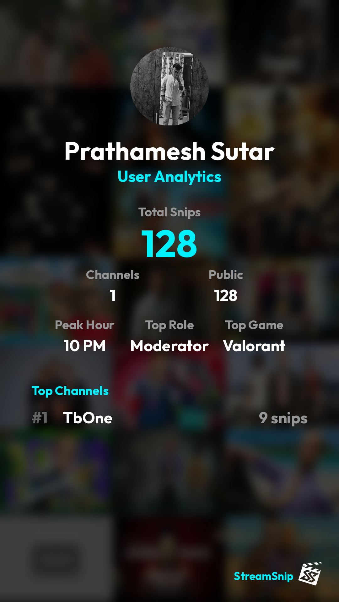 Stats Share Card