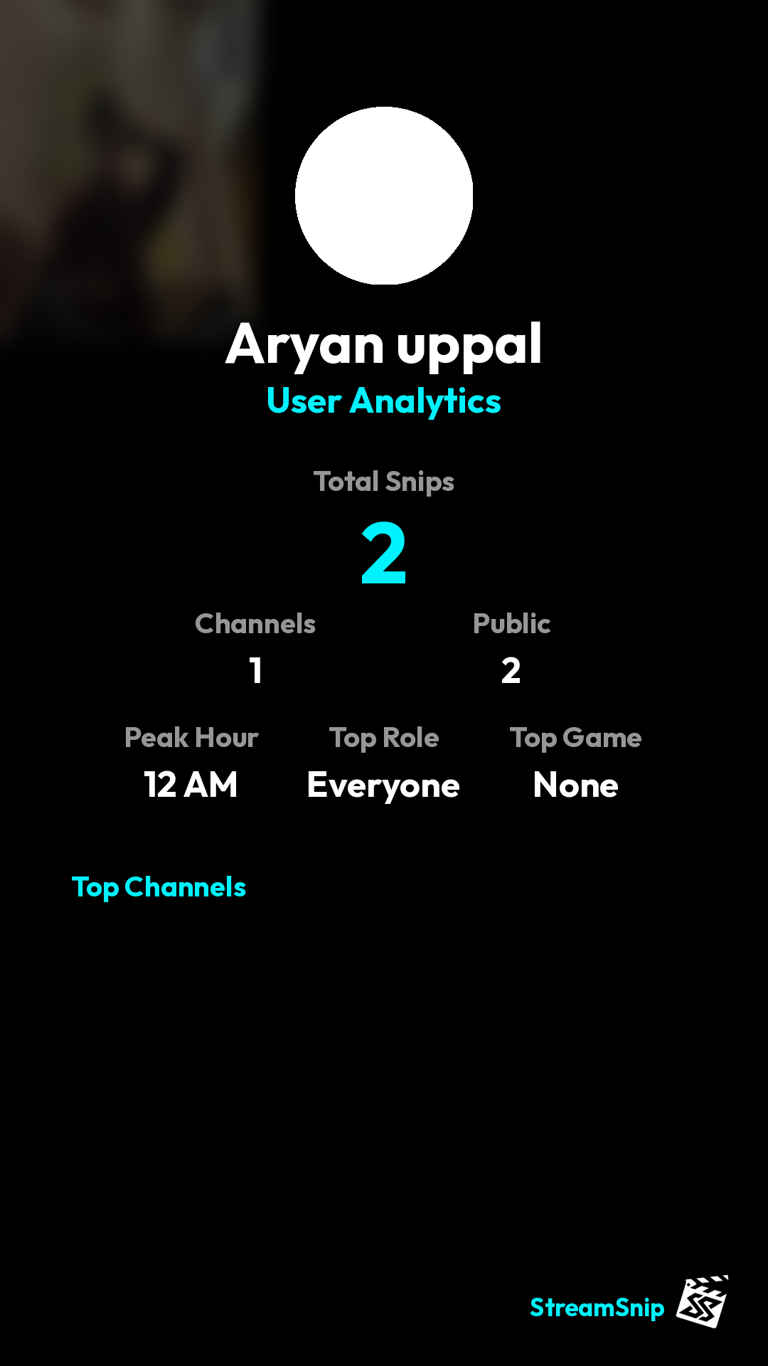 Stats Share Card