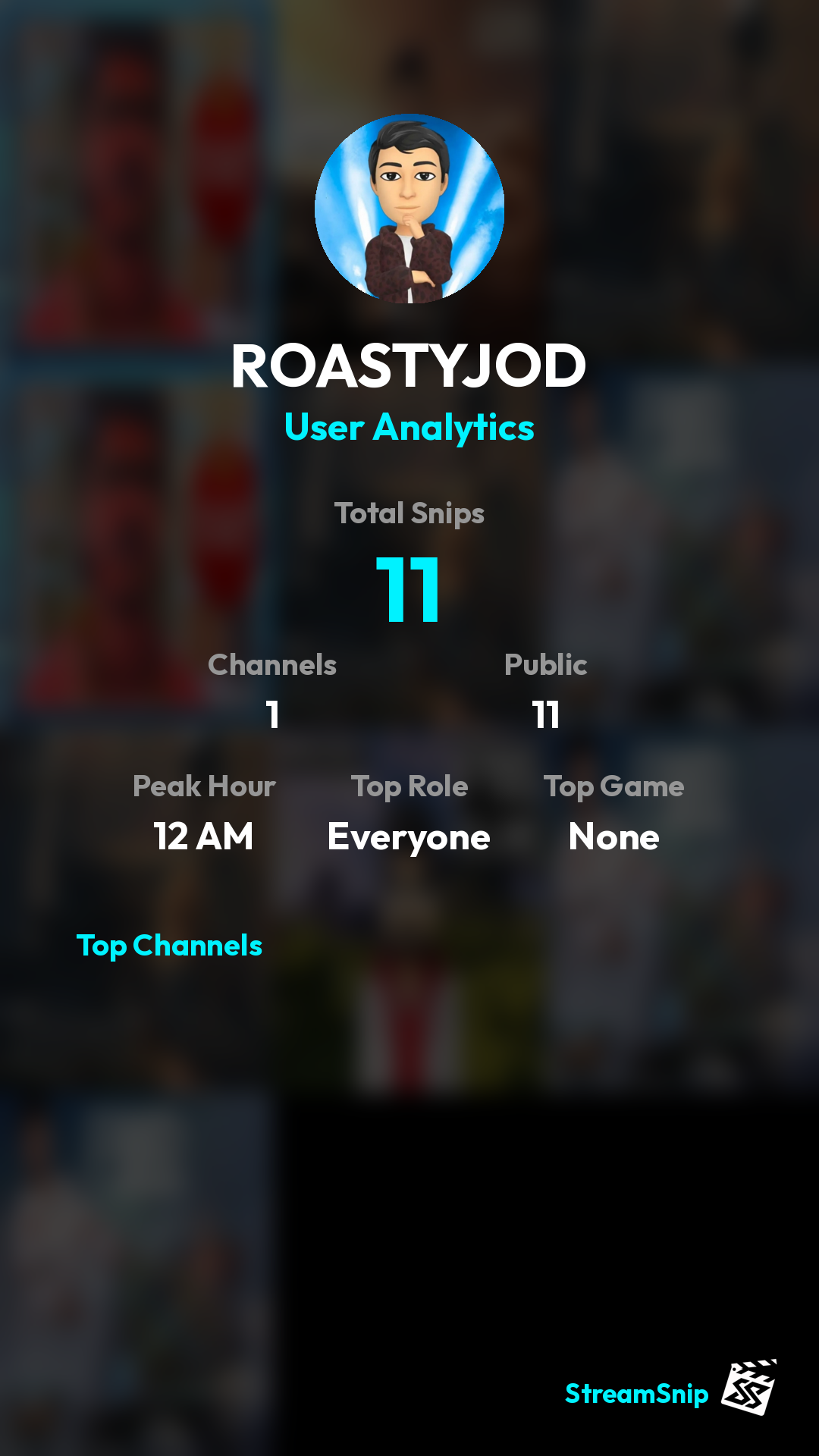 Stats Share Card