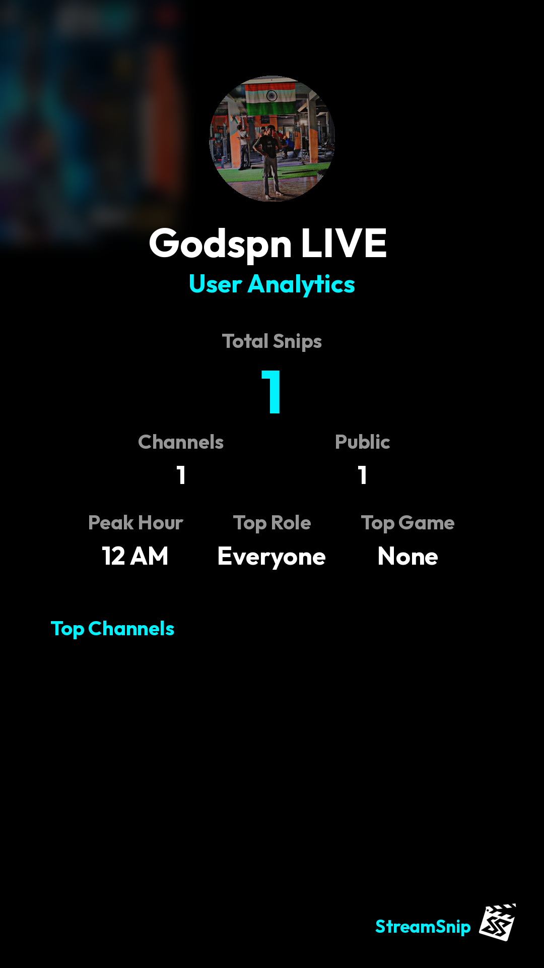 Stats Share Card