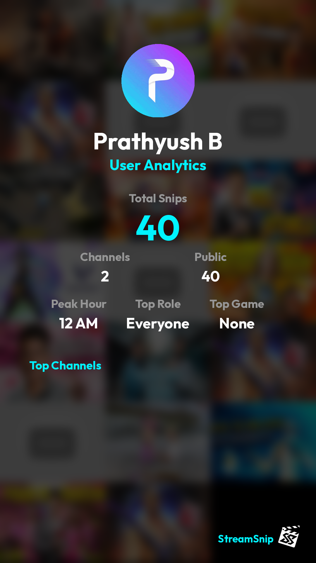 Stats Share Card