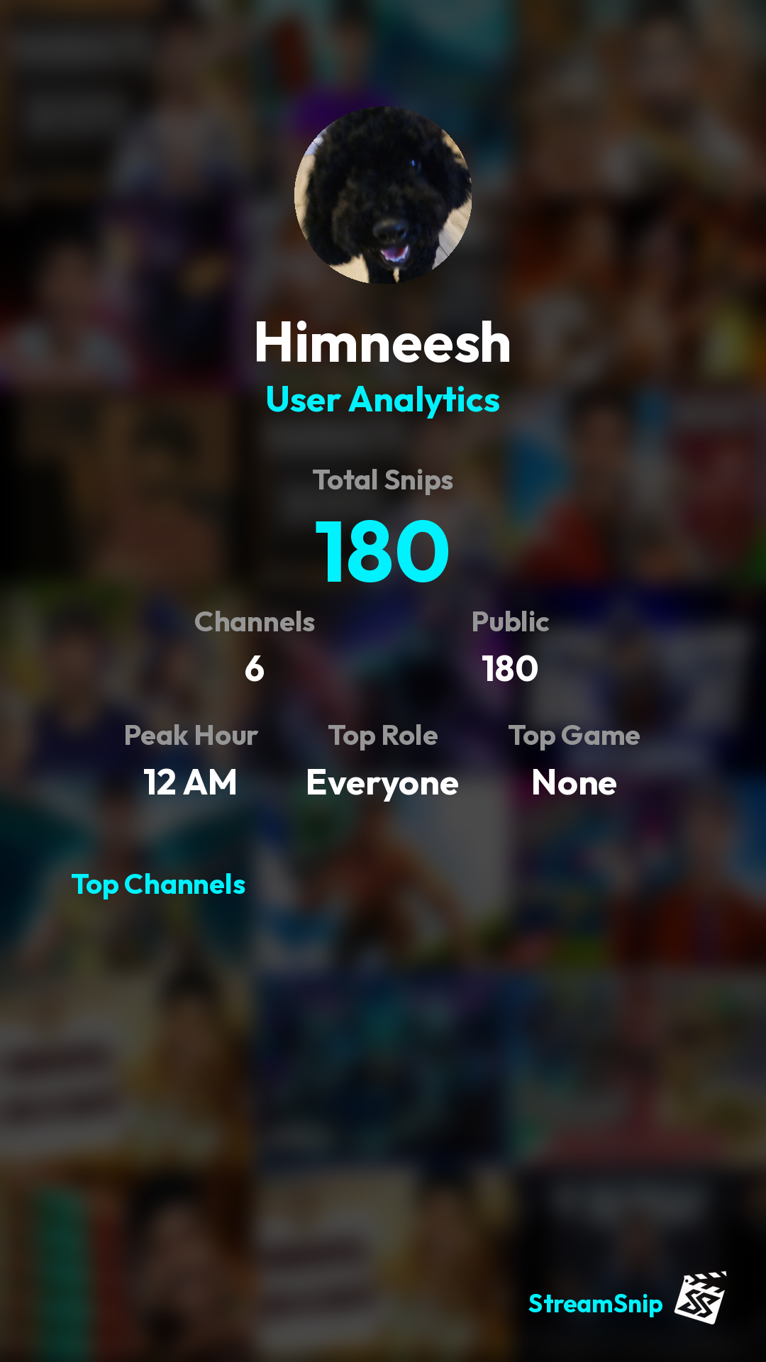 Stats Share Card
