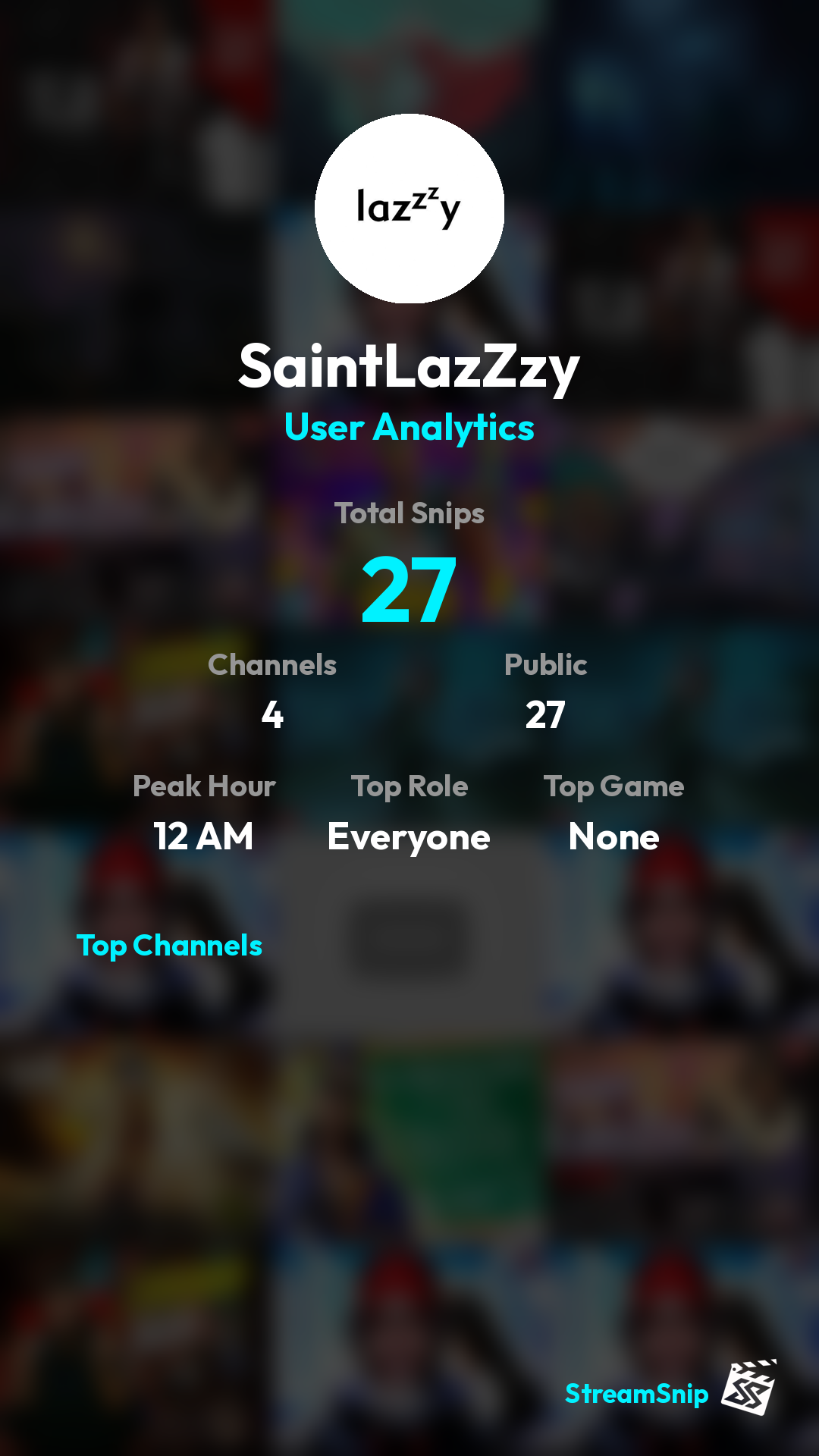 Stats Share Card