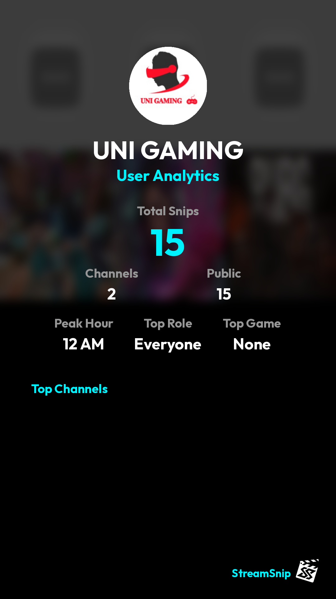 Stats Share Card