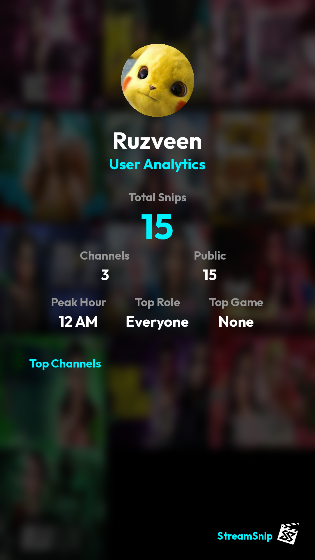 Stats Share Card