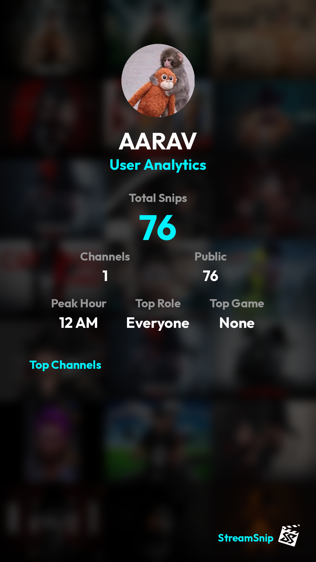 Stats Share Card