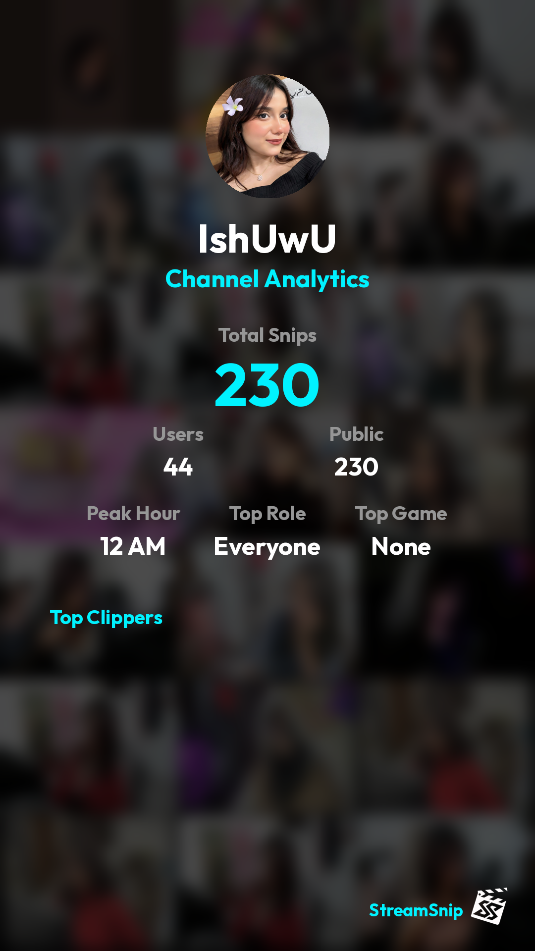 Stats Share Card