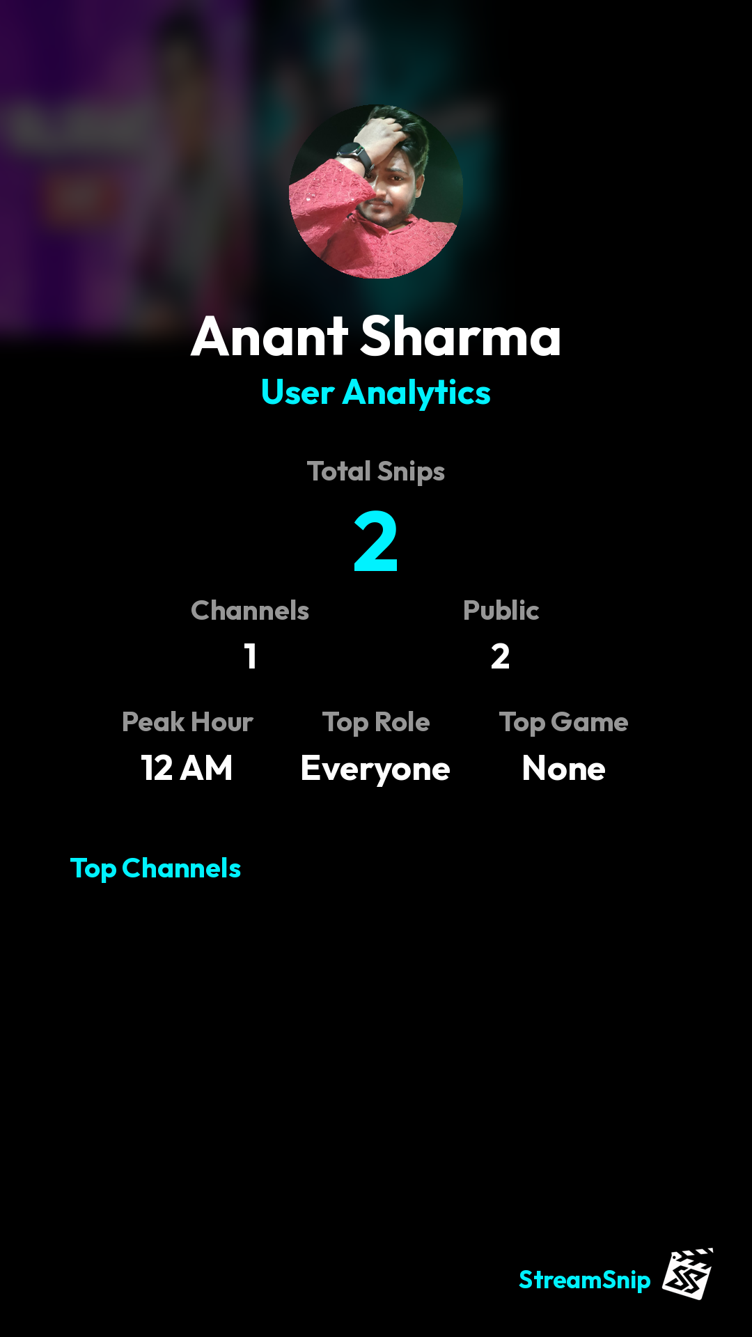 Stats Share Card