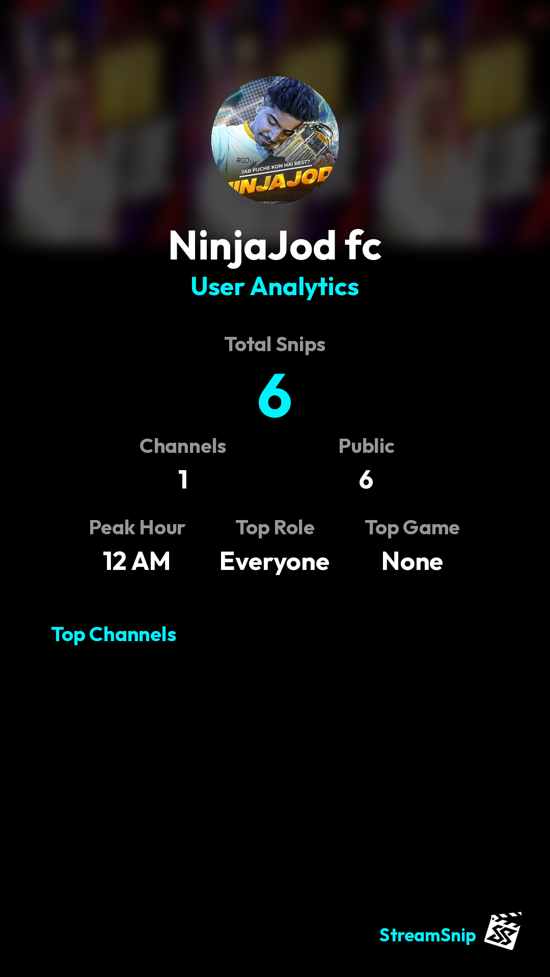 Stats Share Card