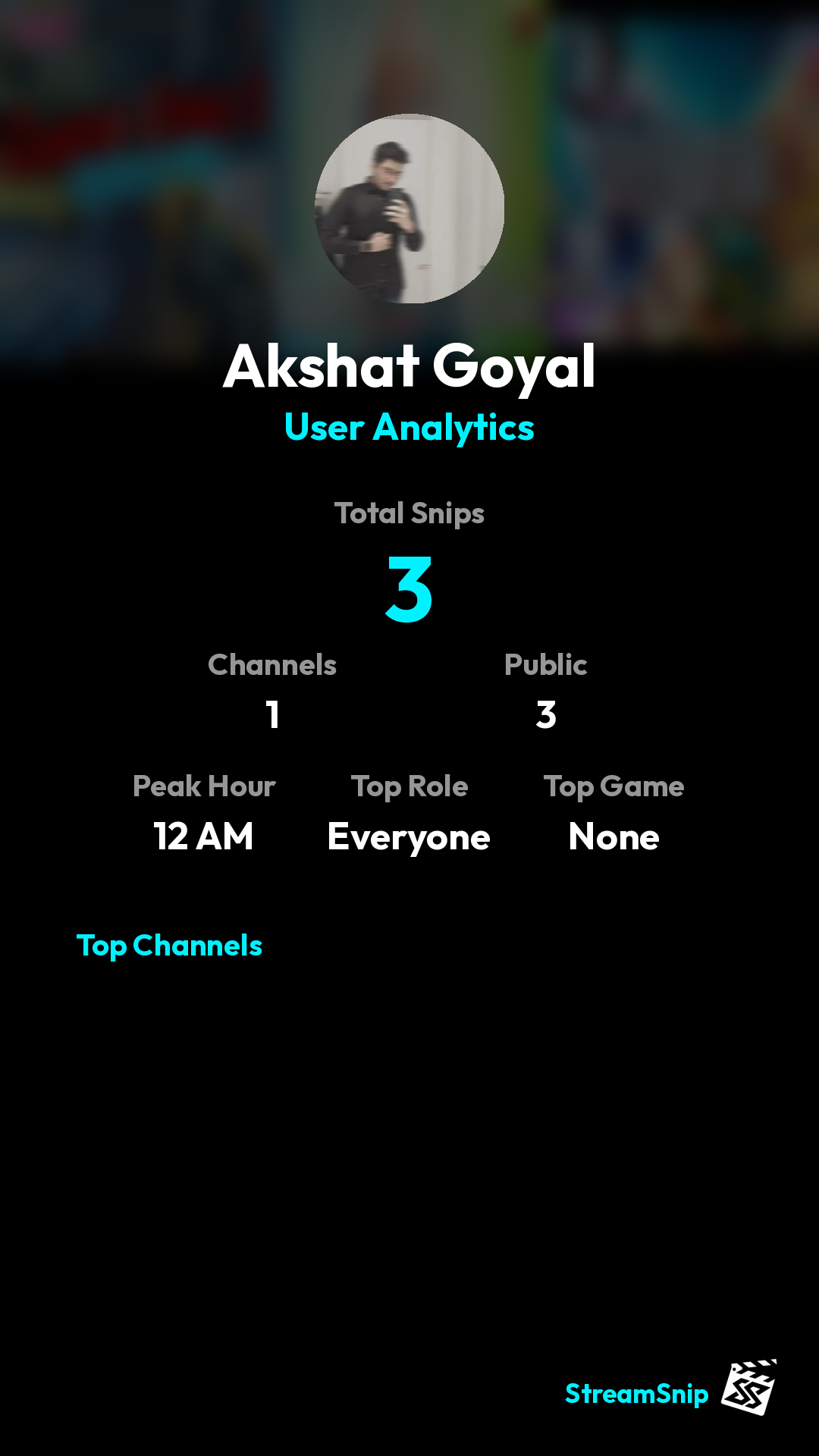 Stats Share Card