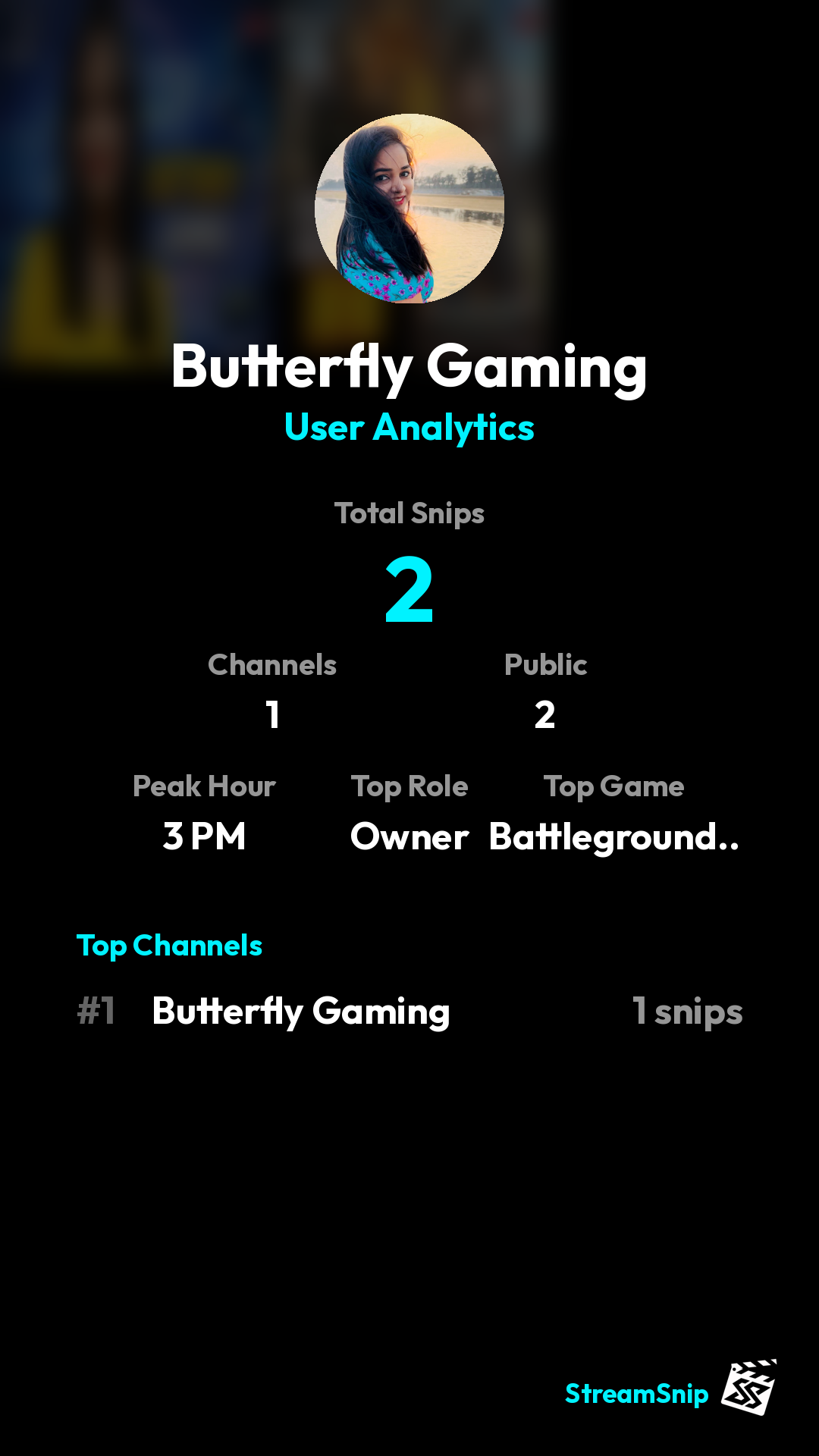 Stats Share Card