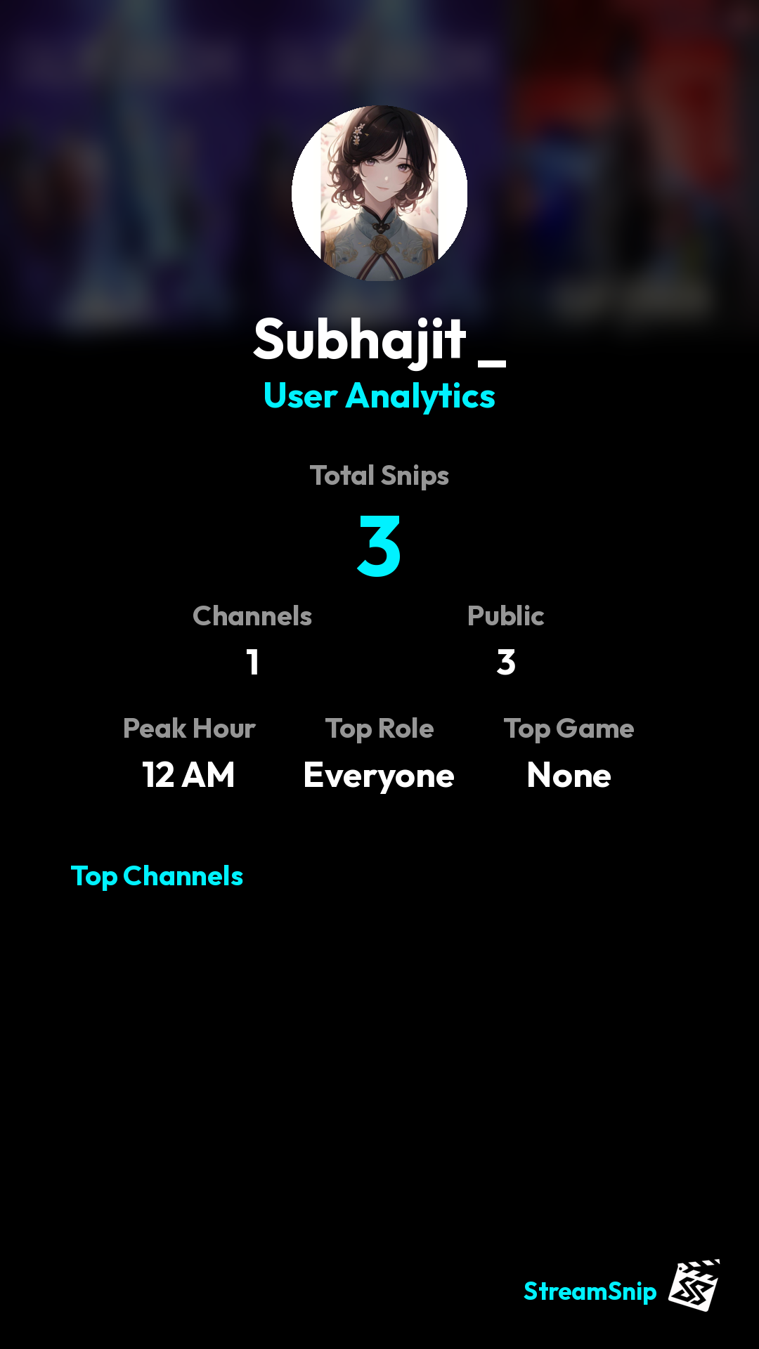 Stats Share Card