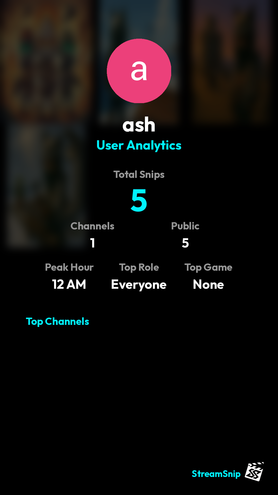 Stats Share Card