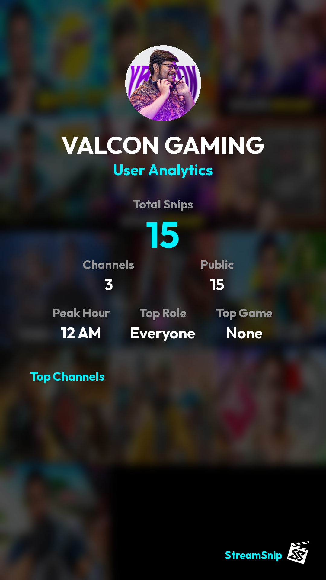 Stats Share Card