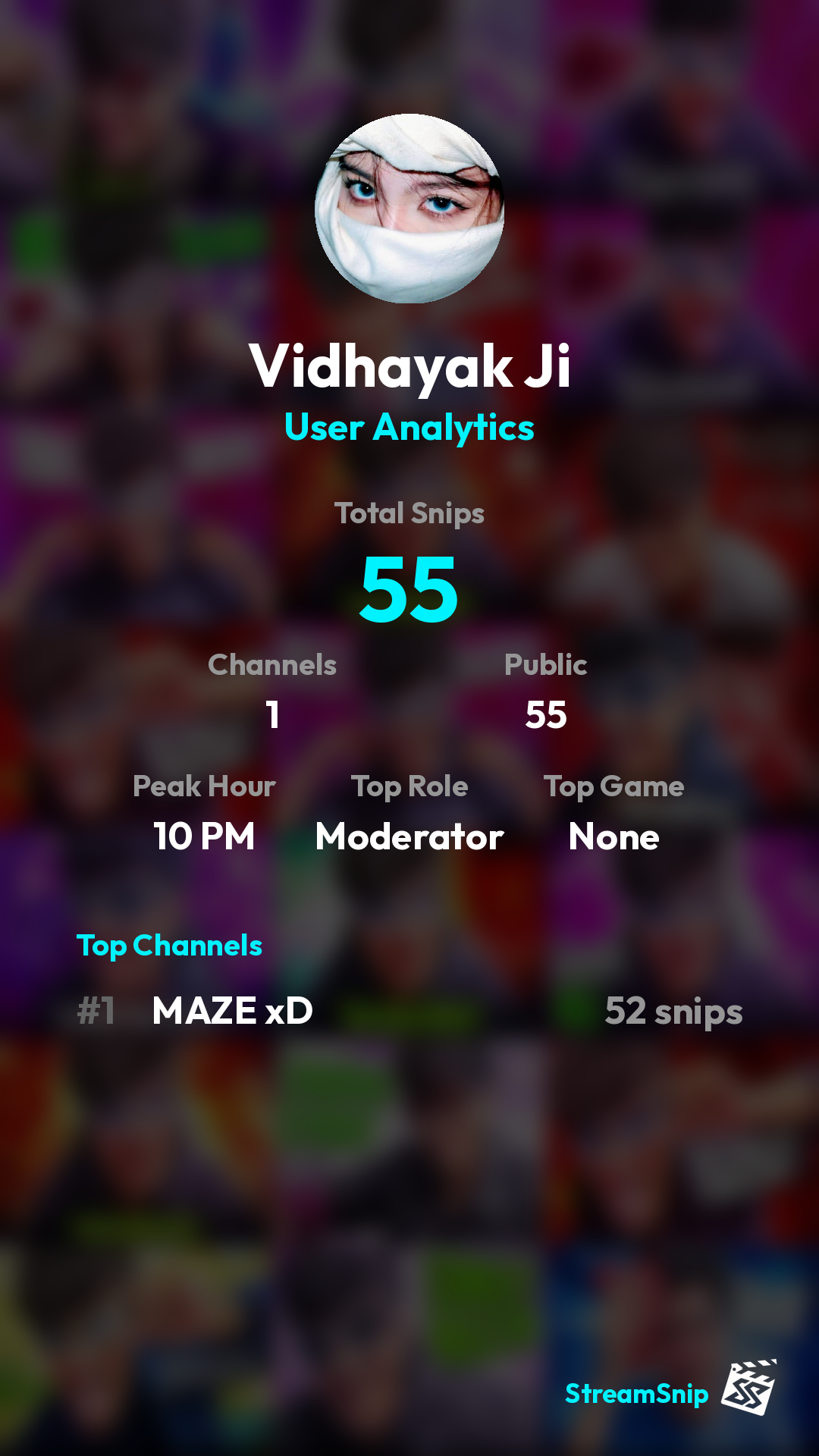Stats Share Card