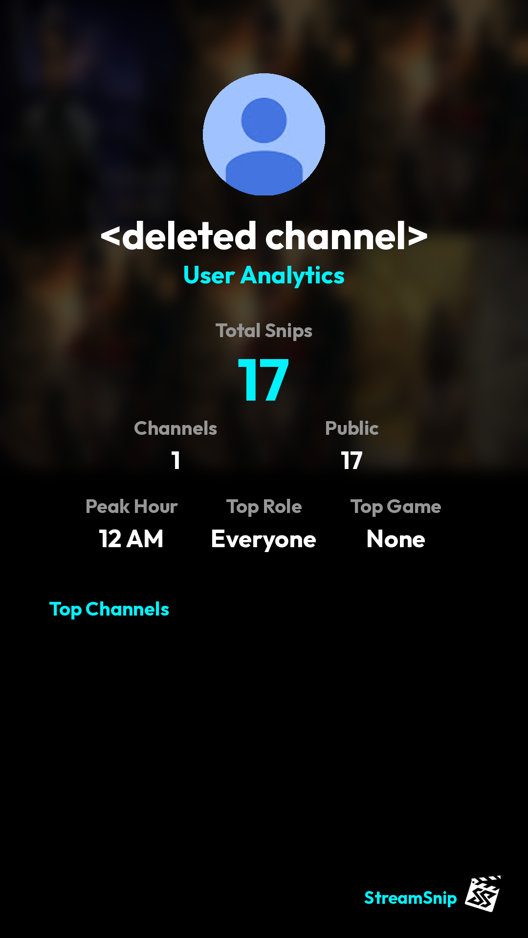 Stats Share Card