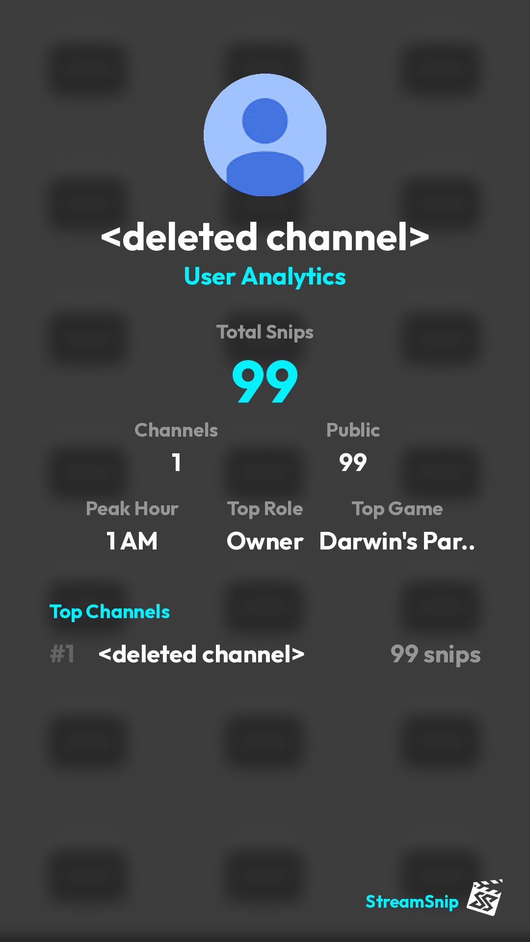 Stats Share Card