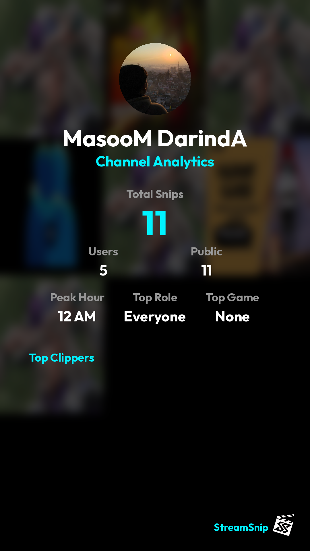 Stats Share Card
