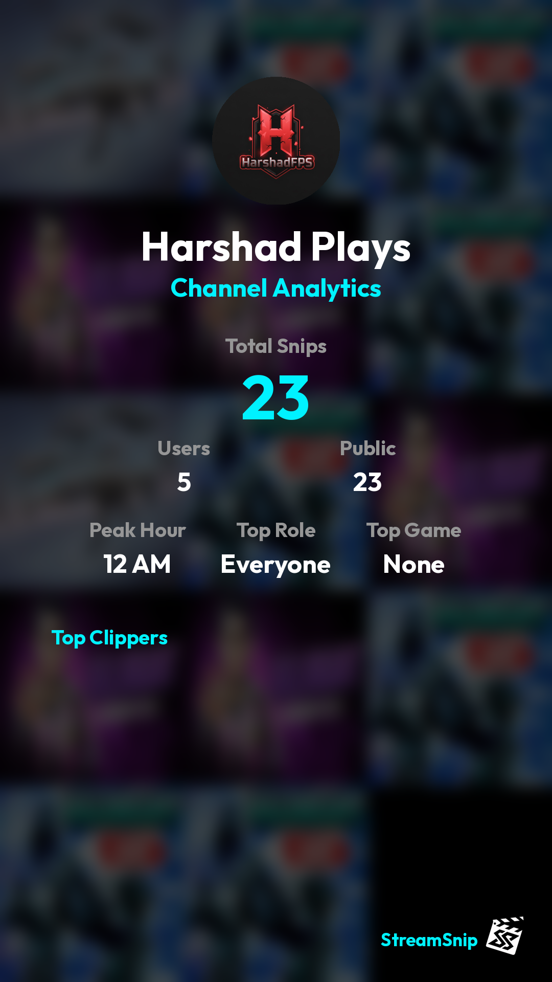Stats Share Card