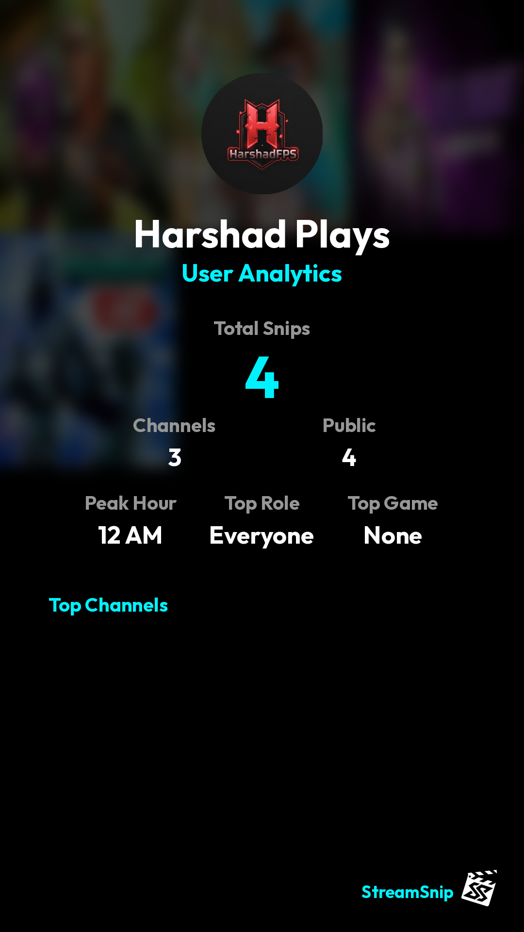 Stats Share Card