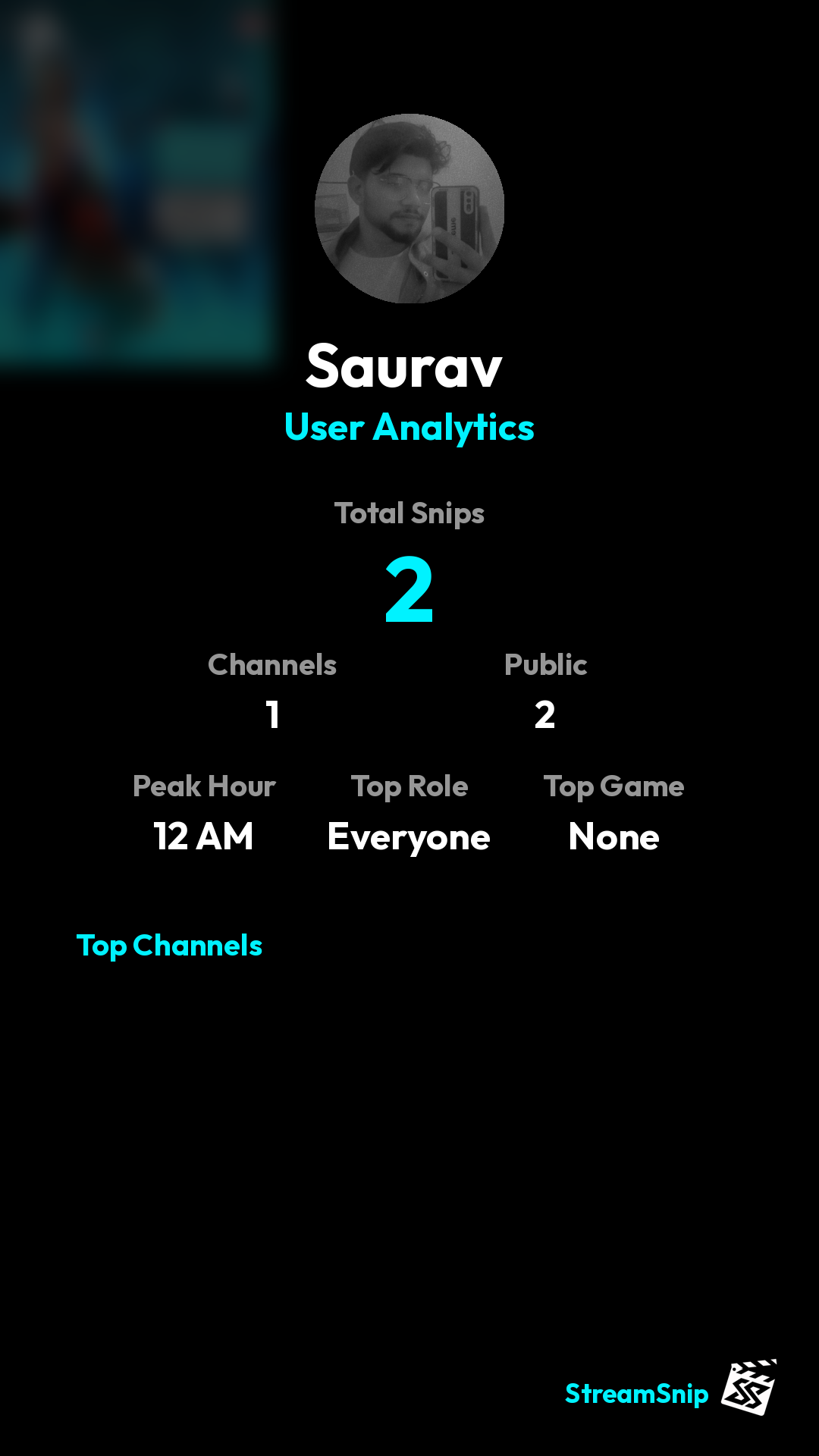 Stats Share Card
