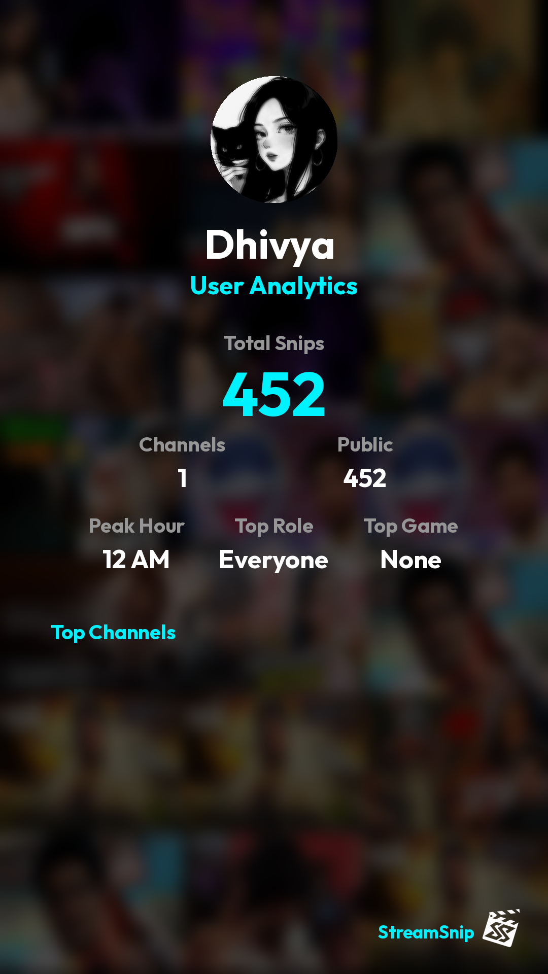 Stats Share Card
